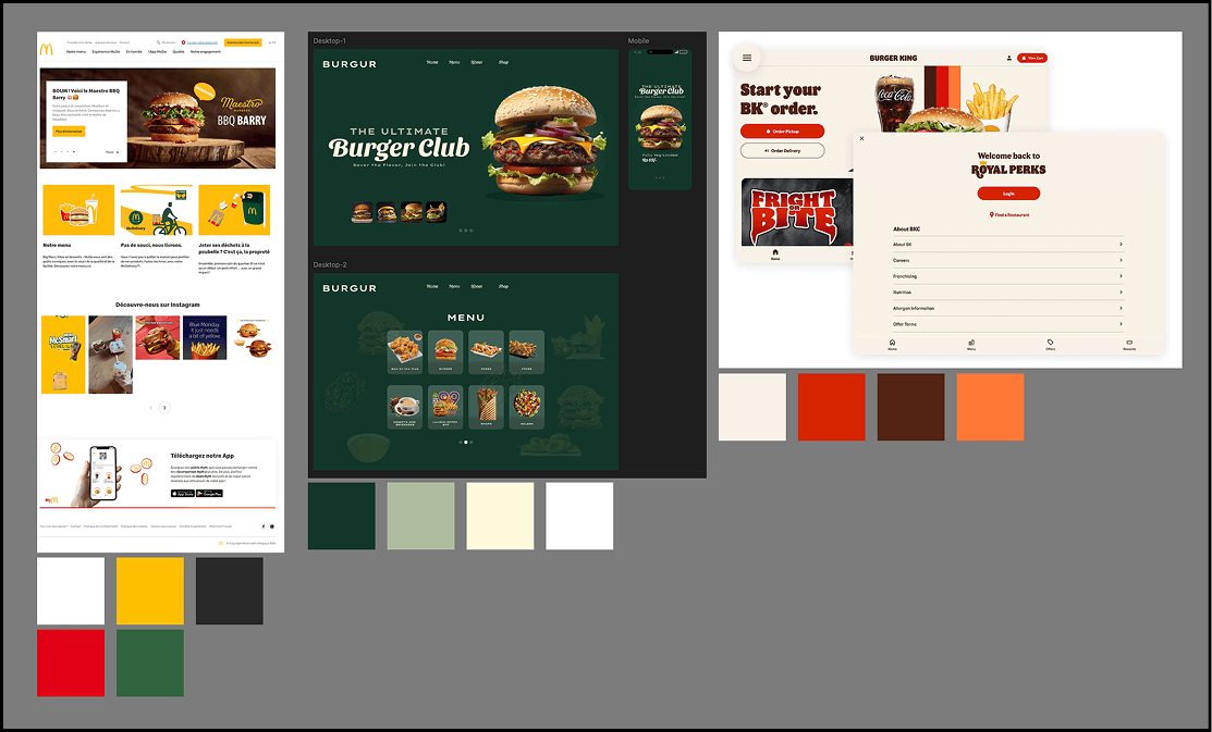 Website Moodboard for Dataplay