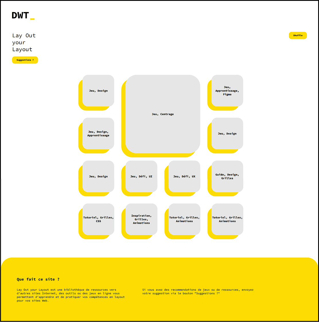 Final design of Lay Out Your Layout